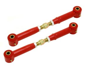 Chevrolet Camaro Toe Rods - Rear - BMR Suspension - Adjustable Polyurethane - Red - `10-`15 Chevrolet Camaro Toe Rods - Rear - BMR Suspension - Adjustable Polyurethane - Red - `10-`15